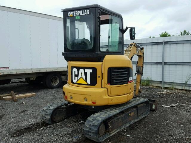 CAT103030ABXT0197 - 2012 CATERPILLAR EXCAVATOR YELLOW photo 4