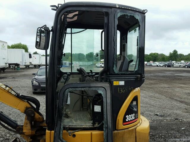 CAT103030ABXT0197 - 2012 CATERPILLAR EXCAVATOR YELLOW photo 9