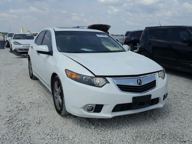 JH4CU2F62CC001774 - 2012 ACURA TSX TECH WHITE photo 1