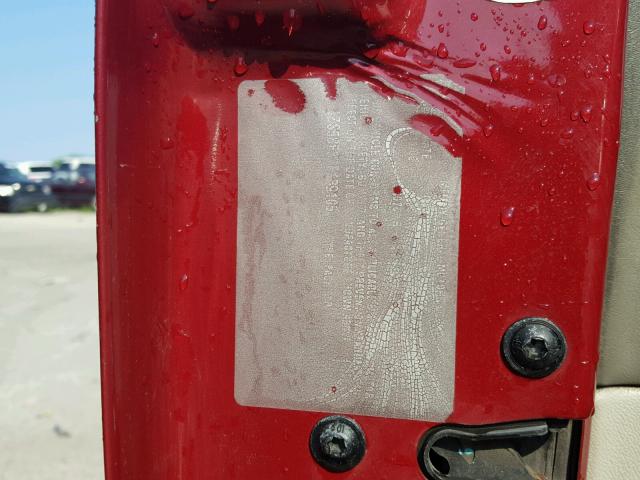 1G1ZS58F37F189105 - 2007 CHEVROLET MALIBU LS 栗色 照片 10