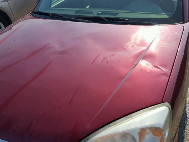 1G1ZS58F37F189105 - 2007 CHEVROLET MALIBU LS 栗色 照片 9