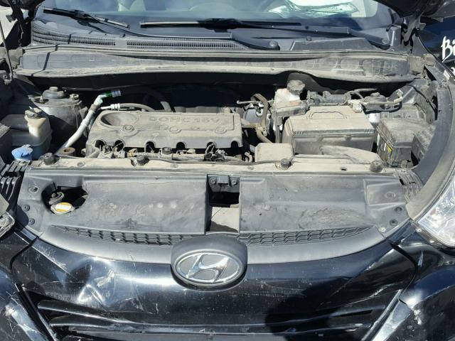 KM8JU3AC0CU385698 - 2012 HYUNDAI TUCSON GLS BLACK photo 7