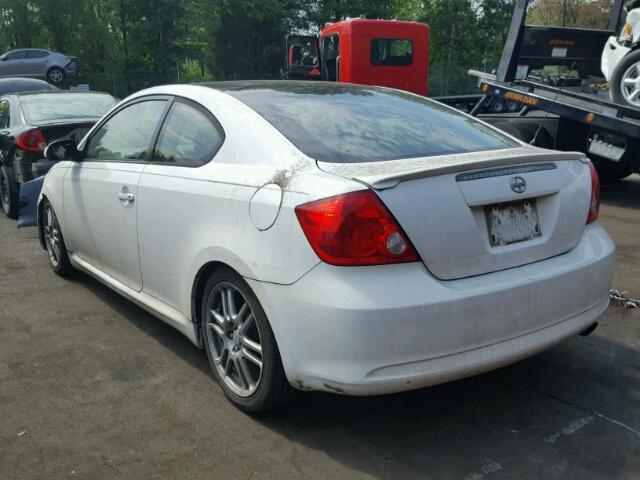 JTKDE177X60136830 - 2006 TOYOTA SCION TC 白色 照片 3