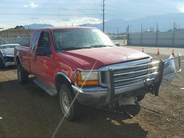 1FTSX31F1XEA11496 - 1999 FORD F350 SRW S RED photo 1