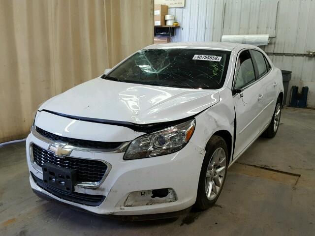 1G11C5SL5FF355194 - 2015 CHEVROLET MALIBU 1LT WHITE photo 2