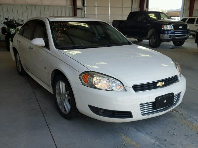 2G1WU57M691142366 - 2009 CHEVROLET IMPALA WHITE photo 1