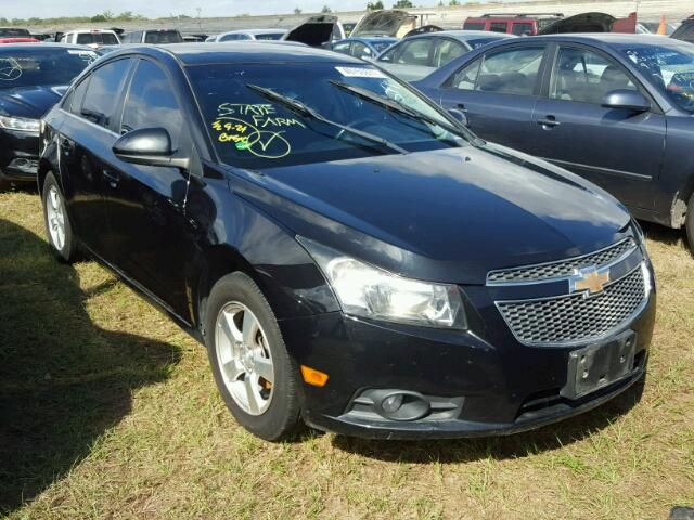 1G1PF5SC2C7241273 - 2012 CHEVROLET CRUZE LT BLACK photo 1