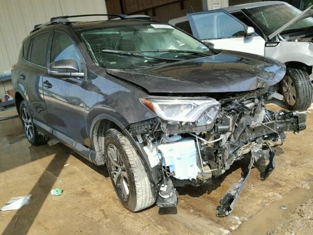 2T3WFREV1GW281779 - 2016 TOYOTA RAV4 XLE GRAY photo 1