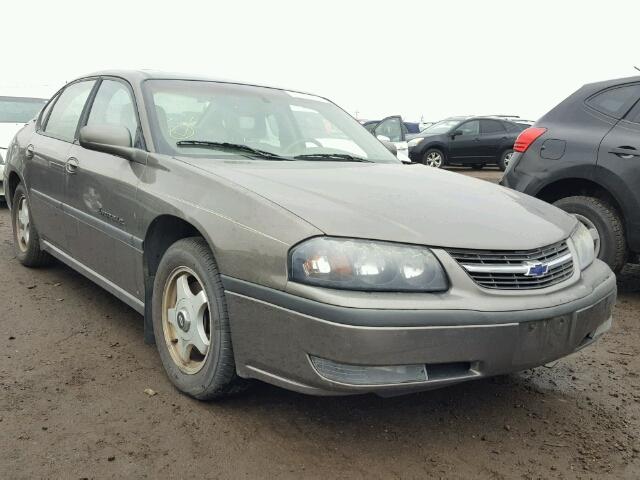 2G1WH55K929212858 - 2002 CHEVROLET IMPALA LS GOLD photo 1