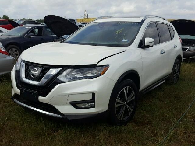 5N1AT2MT2HC799460 - 2017 NISSAN ROGUE S WHITE photo 2