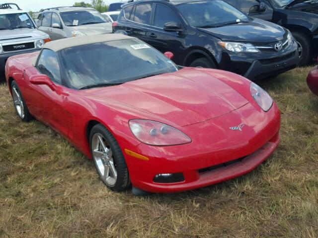 1G1YY36U365100704 - 2006 CHEVROLET CORVETTE RED photo 1