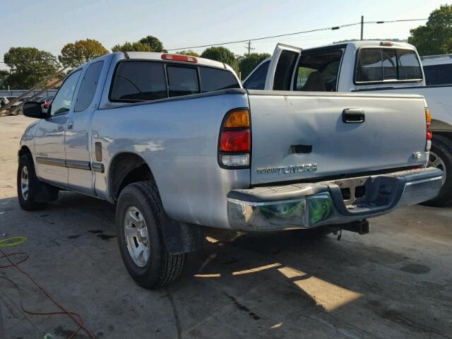 5TBRT3416YS102424 - 2000 TOYOTA TUNDRA ACC SILVER photo 3