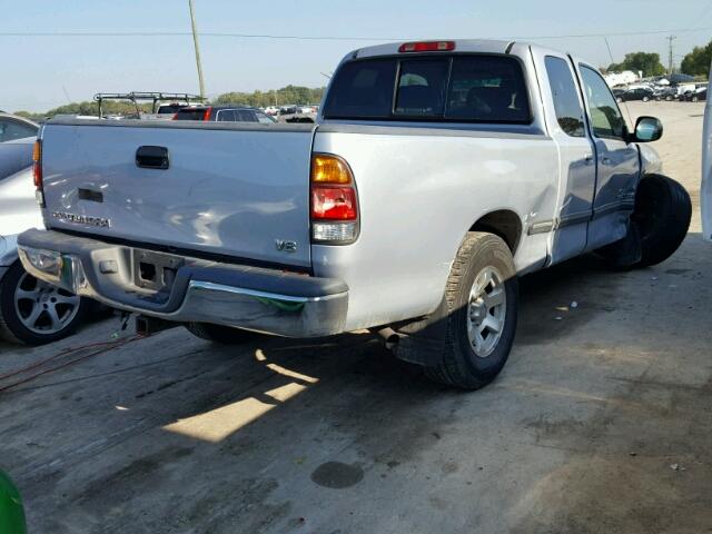 5TBRT3416YS102424 - 2000 TOYOTA TUNDRA ACC SILVER photo 4