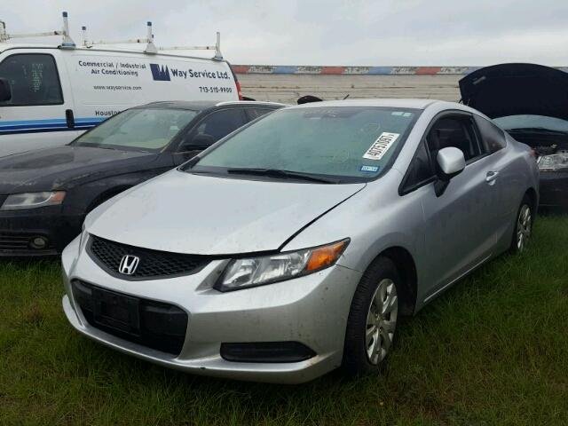 2HGFG3B53CH517696 - 2012 HONDA CIVIC SILVER photo 2