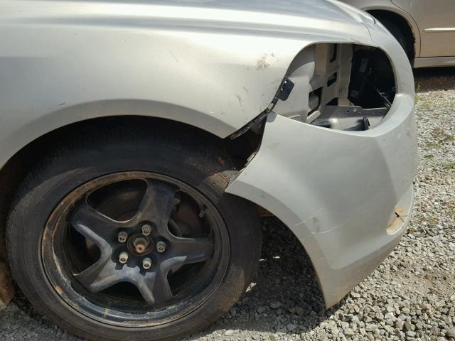 1G1ZG57B49F154401 - 2009 CHEVROLET MALIBU LS ოქროსფერი ფოტო 10