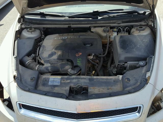 1G1ZG57B49F154401 - 2009 CHEVROLET MALIBU LS ოქროსფერი ფოტო 7