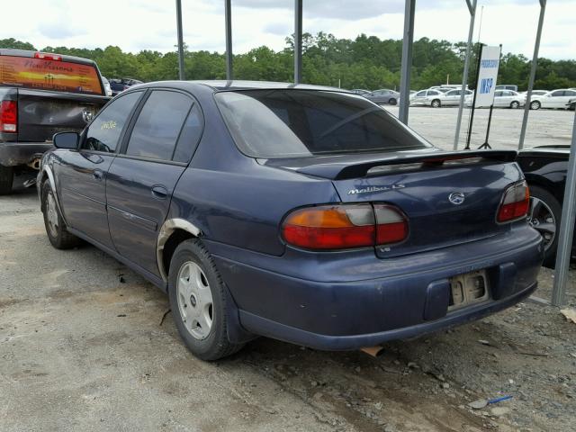 1G1NE52J016199875 - 2001 CHEVROLET MALIBU LS ლურჯი ფოტო 3