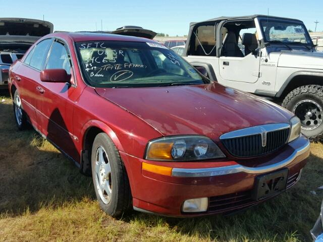 1LNHM87A1YY751265 - 2000 LINCOLN LS MAROON photo 1