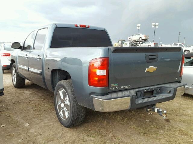 3GCRCSE06AG269586 - 2010 CHEVROLET SILVERADO TEAL photo 3