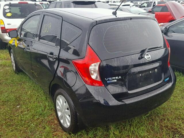 3N1CE2CP6FL428219 - 2015 NISSAN VERSA NOTE BLACK photo 3