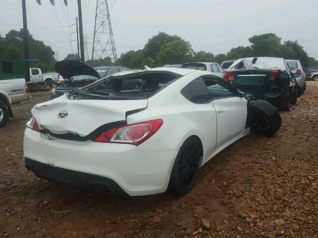 KMHHT6KD1CU074386 - 2012 HYUNDAI GENESIS CO WHITE photo 4