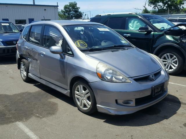JHMGD38607S028875 - 2007 HONDA FIT S 灰色 照片 1