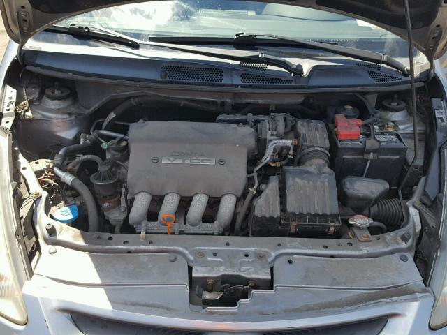 JHMGD38607S028875 - 2007 HONDA FIT S 灰色 照片 7