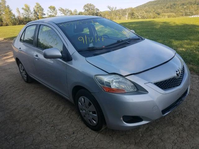 JTDBT4K36A1364868 - 2010 TOYOTA YARIS SILVER photo 1