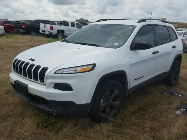 1C4PJMAS5HW560964 - 2017 JEEP CHEROKEE S WHITE photo 2