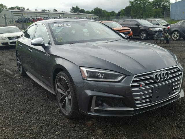 WAUC4CF58JA017983 - 2018 AUDI S5 PRESTIG GRAY photo 1
