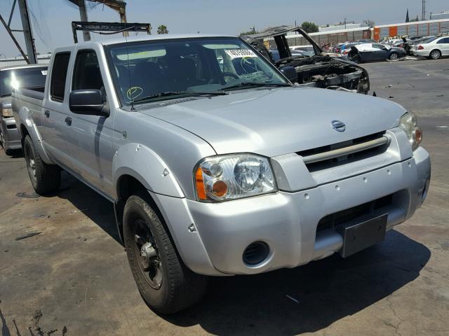 1N6ED29X94C420394 - 2004 NISSAN FRONTIER C SILVER photo 1