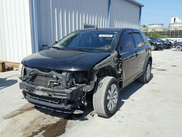 2FMDK39C17BA64014 - 2007 FORD EDGE SEL P BLACK photo 2