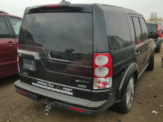 SALAK2D42BA550359 - 2011 LAND ROVER LR4 HSE LU BLACK photo 4