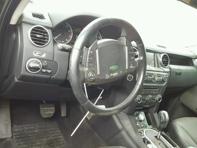 SALAK2D42BA550359 - 2011 LAND ROVER LR4 HSE LU BLACK photo 9