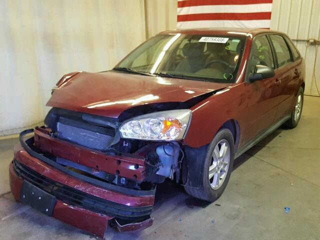 1G1ZT64824F176139 - 2004 CHEVROLET MALIBU MAX 栗色 照片 2