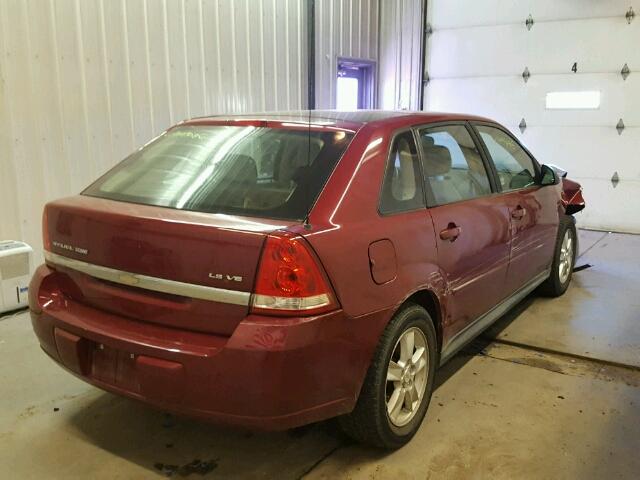 1G1ZT64824F176139 - 2004 CHEVROLET MALIBU MAX 栗色 照片 4