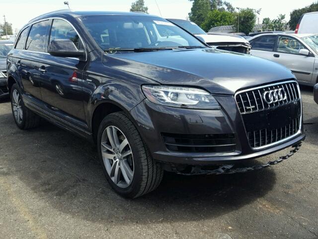 WA1LGAFE9FD006201 - 2015 AUDI Q7 PREMIUM CHARCOAL photo 1