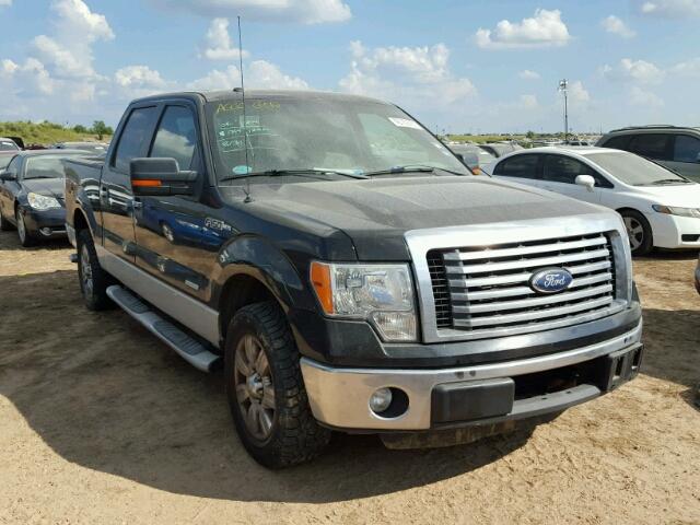 1FTFW1CT2BFB70476 - 2011 FORD F150 BLACK photo 1