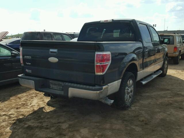1FTFW1CT2BFB70476 - 2011 FORD F150 BLACK photo 4