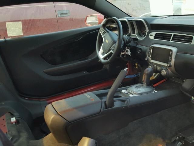 2G1FM1EP0F9800749 - 2015 CHEVROLET CAMARO ZL1 红色 照片 5
