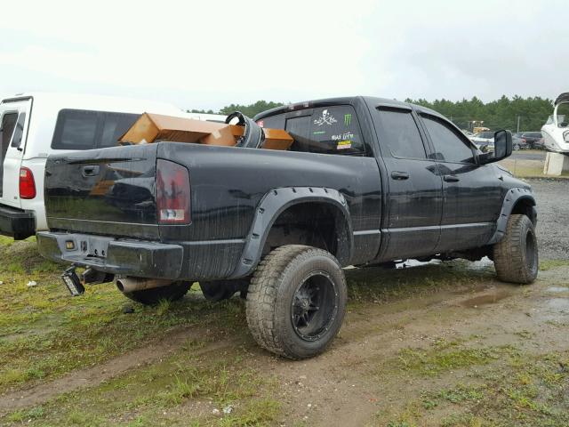 3D7KU28D93G723500 - 2003 DODGE RAM 2500 S BLACK photo 4