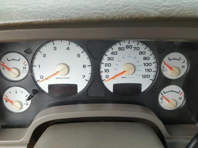 3D7KU28D93G723500 - 2003 DODGE RAM 2500 S BLACK photo 8