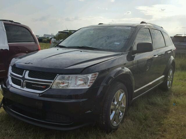 3C4PDCAB7FT530207 - 2015 DODGE JOURNEY SE BLACK photo 2