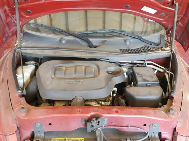 3GNCA13B49S585269 - 2009 CHEVROLET HHR LS MAROON photo 7