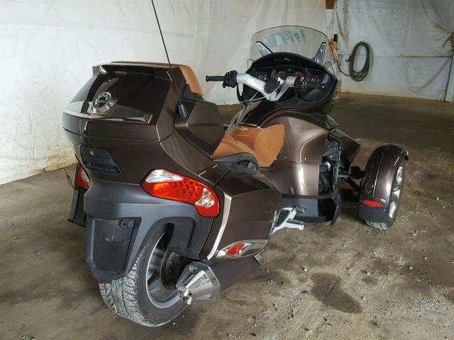 2BXJBRC12CV001997 - 2012 CAN-AM SPYDER ROA BROWN photo 4