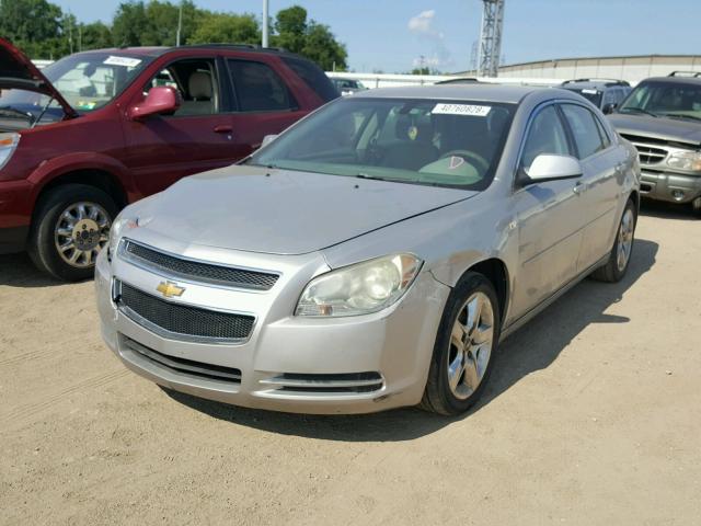 1G1ZH57B68F261512 - 2008 CHEVROLET MALIBU 1LT 银色 照片 2