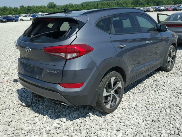 KM8J33A2XGU057432 - 2016 HYUNDAI TUCSON LIM GRAY photo 4