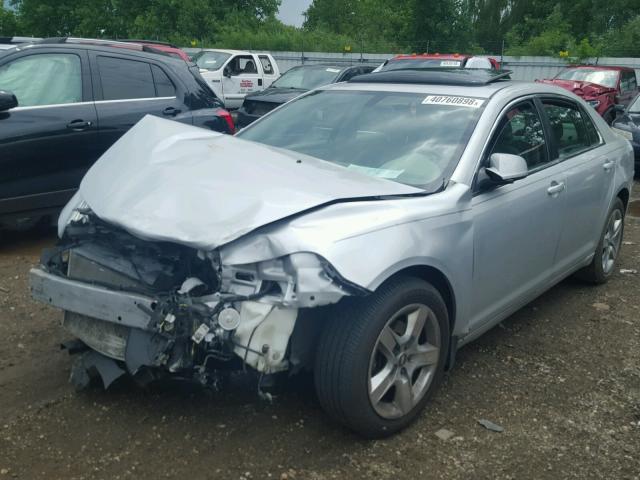 1G1ZC5EB4AF114547 - 2010 CHEVROLET MALIBU 1LT ვერცხლისფერი ფოტო 2