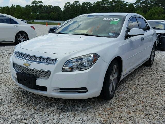 1G1ZC5E04CF262585 - 2012 CHEVROLET MALIBU 1LT თეთრი ფოტო 2