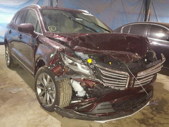 5LMCJ2C90HUL71950 - 2017 LINCOLN MKC SELECT 栗色 照片 1